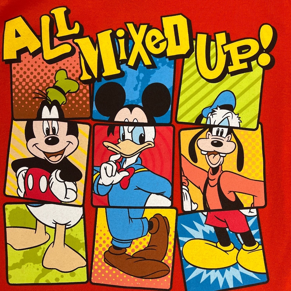 👋👋 Disney Mickey, Donald & Goofey Short Sleeve Shirt 👋👋
